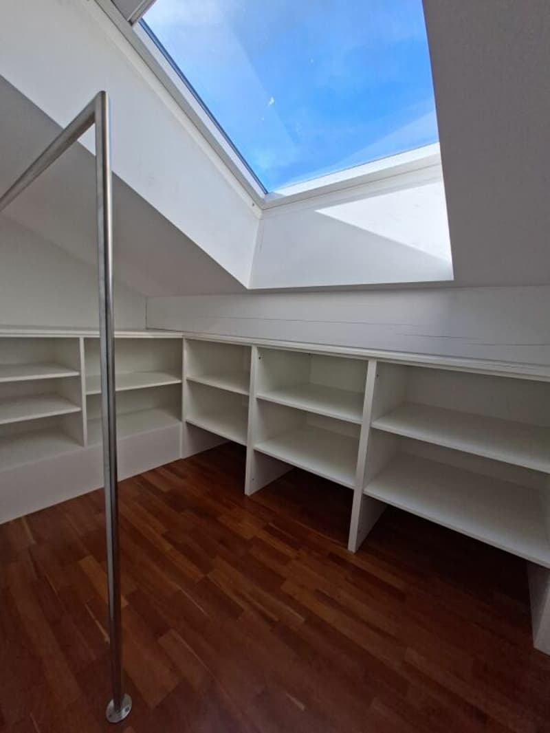 Staumöglichkeit Obergeschoss