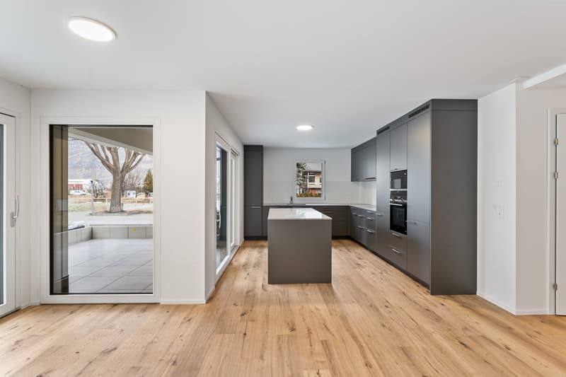 möbiliertes WG Zimmer in 5.5-Z-Gartenwohnung - Neubau (3)