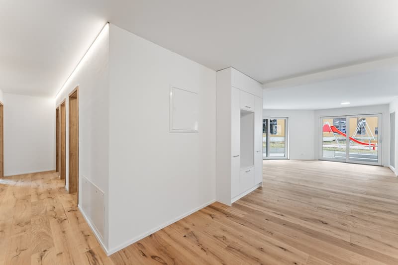 möbiliertes WG Zimmer in 5.5-Z-Gartenwohnung - Neubau (6)