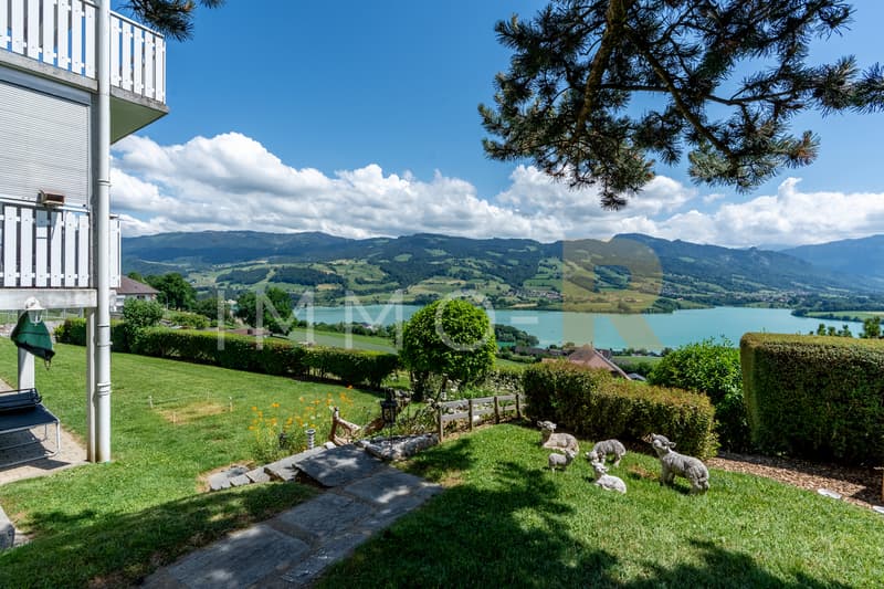 Vue exceptionnelle sur le lac et le Moléson - 2 logements (3)