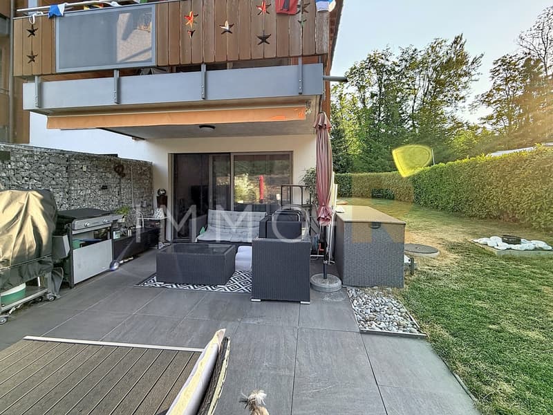 Ravissant 3.5pce avec terrasse et jardin (10)