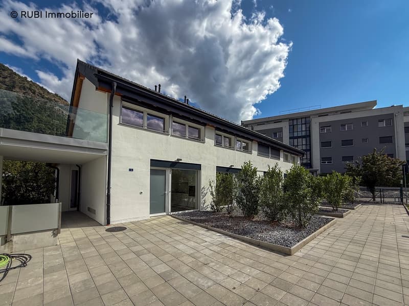 RÉSERVÉ - Charmant duplex neuf à Riddes avec pelouse (12)