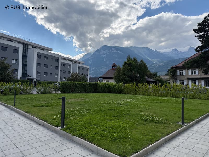 Charmant duplex neuf à Riddes avec pelouse (12)