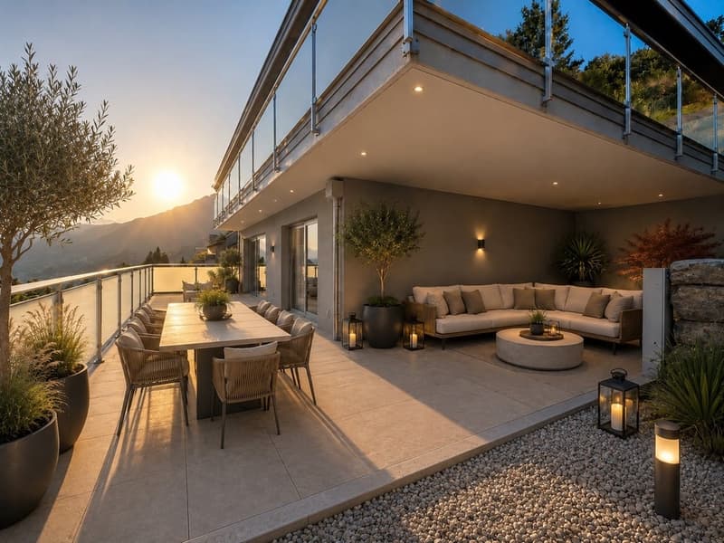 Appartement de standing avec grande terrasse et vue panoramique (3)