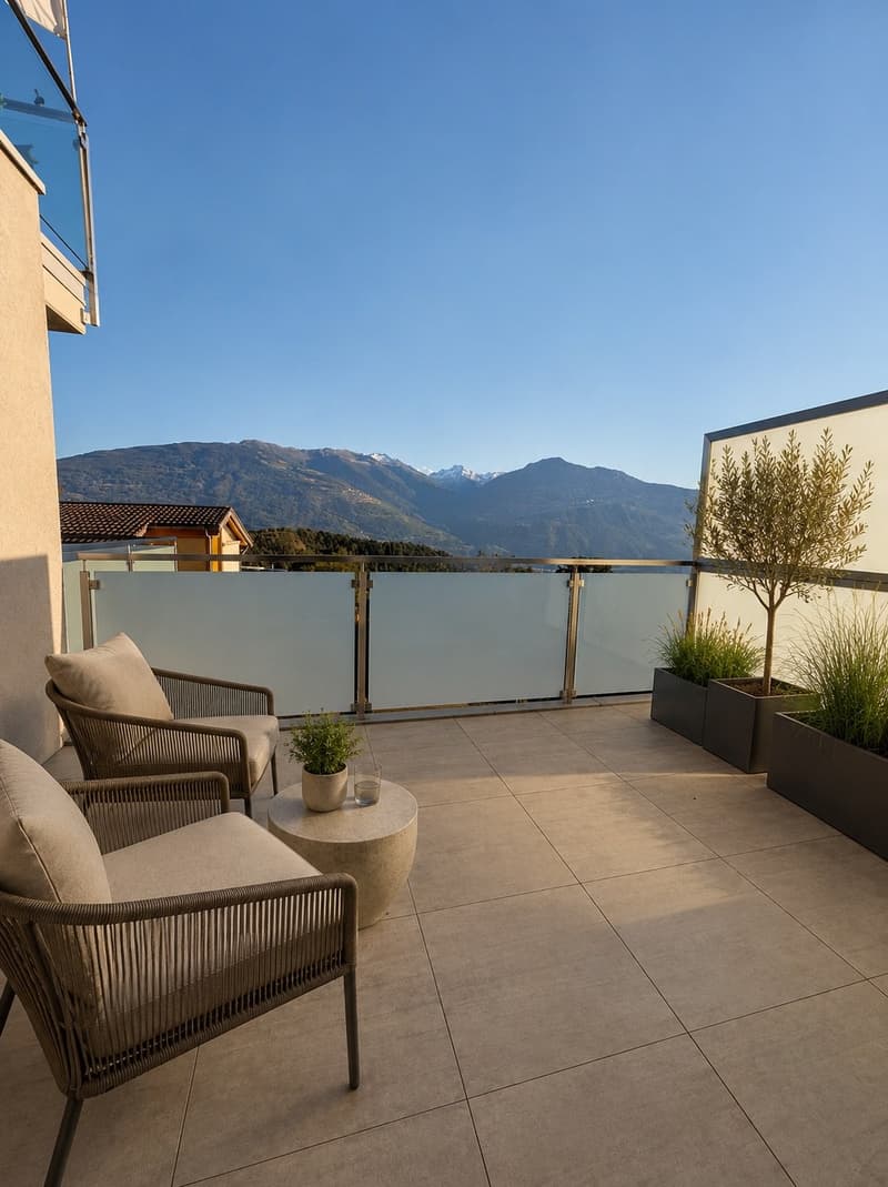 Appartement de standing avec grande terrasse et vue panoramique (7)