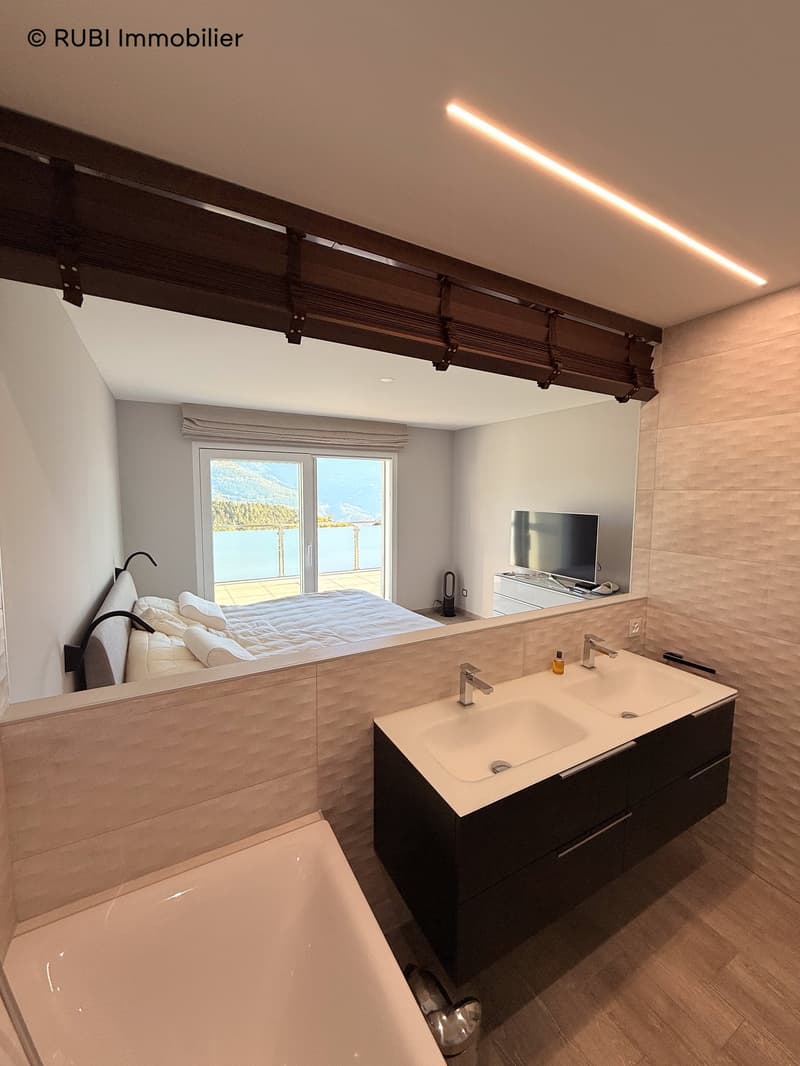 Splendide appartement de standing avec vue panoramique sur les montagnes et la Vallée (8)