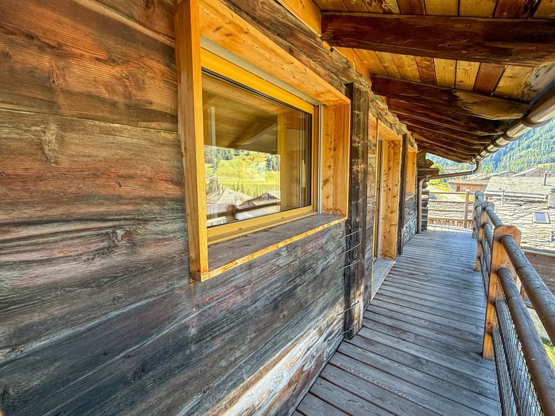 Ancien raccard transformé en chalet d'habitation — rénovation intégrale 2022 (7)