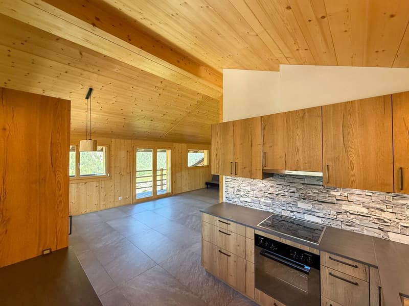 Ancien raccard transformé en chalet d'habitation — rénovation intégrale 2022 (14)