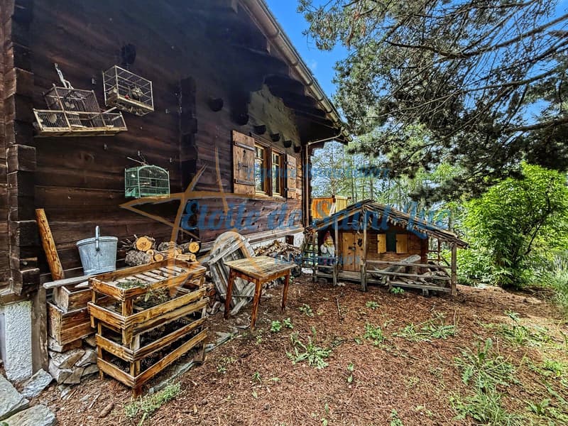Superbe chalet et ses deux raccards (2)