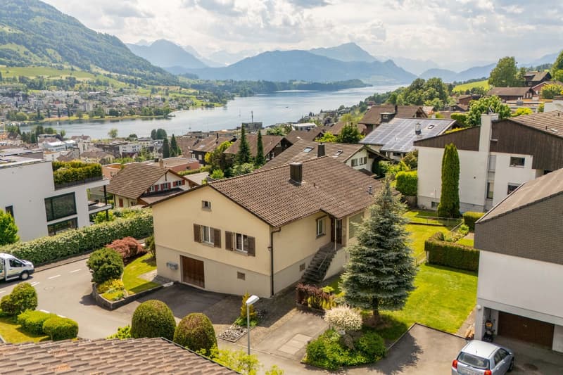 Traumhaftes Baugrundstück mit Panoramablick in Küssnacht