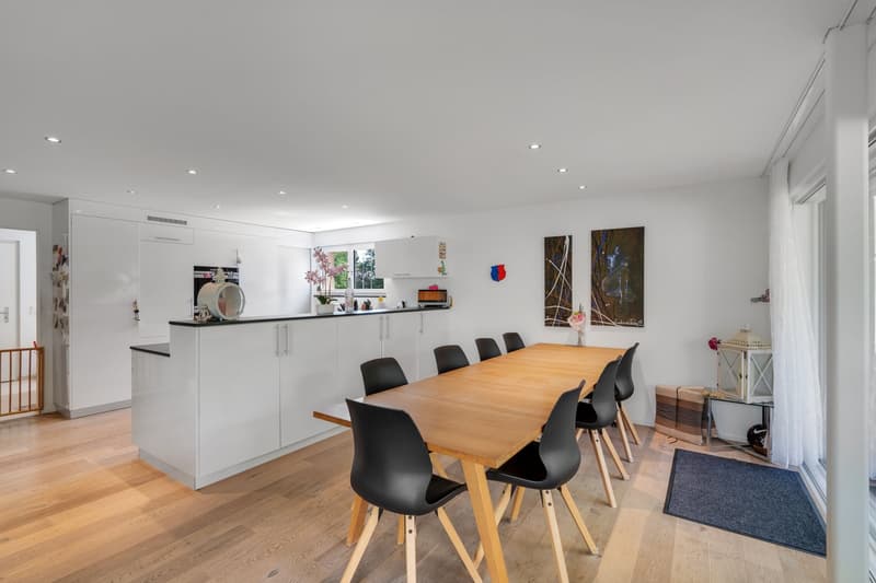 Neuwertiges 4.5-Zimmer-Einfamilienhaus mit Dachterrasse & Seesicht (2)