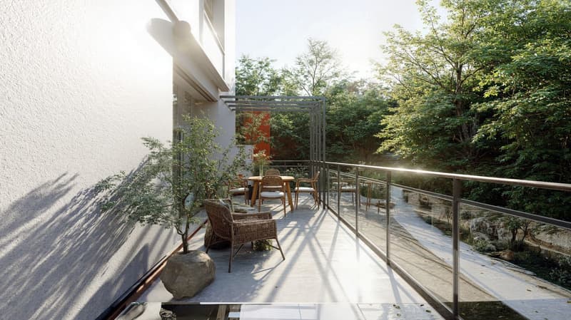 Exklusive 4½-Zimmer-Maisonette mit Seesicht und grosszügiger Terrasse in Goldach (7)