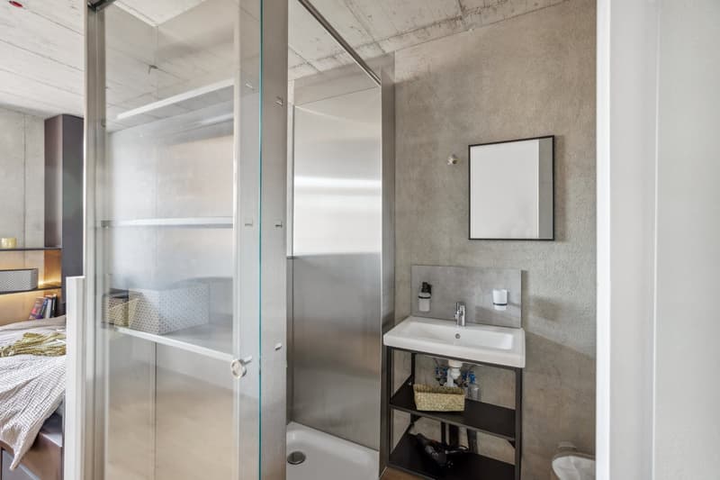 Modern Student Room at Le Lumen – All-Inclusive Living in Crissier (4)