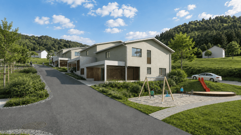 Neubau-Doppeleinfamilienhaus in Bürglen – Modern, familienfreundlich und naturah (1)