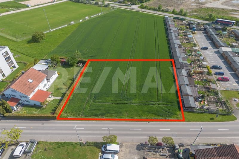 Einmalige Investitionsmöglichkeit: 1524m² Bauland Wohnzone WG4 mit AZ 0.8/0.9*