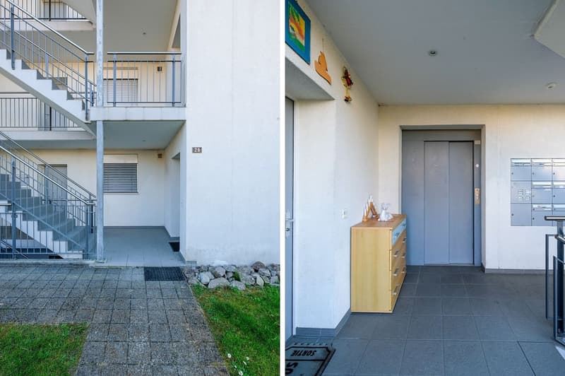 Zentral gelegene 2.5 Zimmer-Wohnung an sonniger Lage mit Aussicht! (2)
