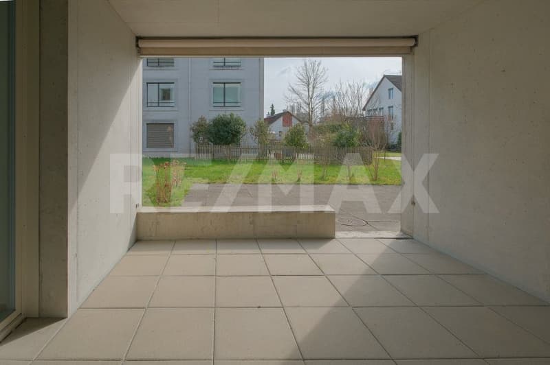 Hell, zentral und rollstuhlgängig - 3.5 Zimmer-Gartenwohnung (3)