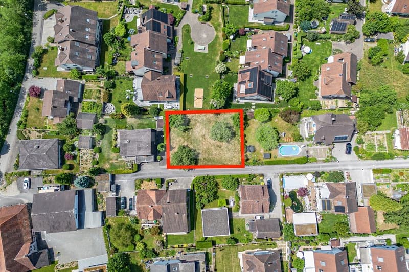 697 m² grosses Grundstück an sehr ruhiger Lage in Möriken (8)