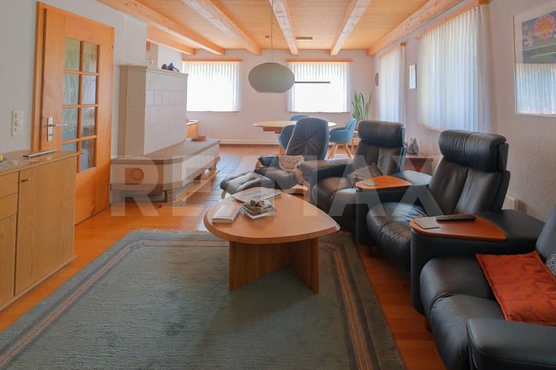 Naturnah leben - nachhaltig wohnen: Freistehendes 4.5 Zimmer-Einfamilienhaus (3)