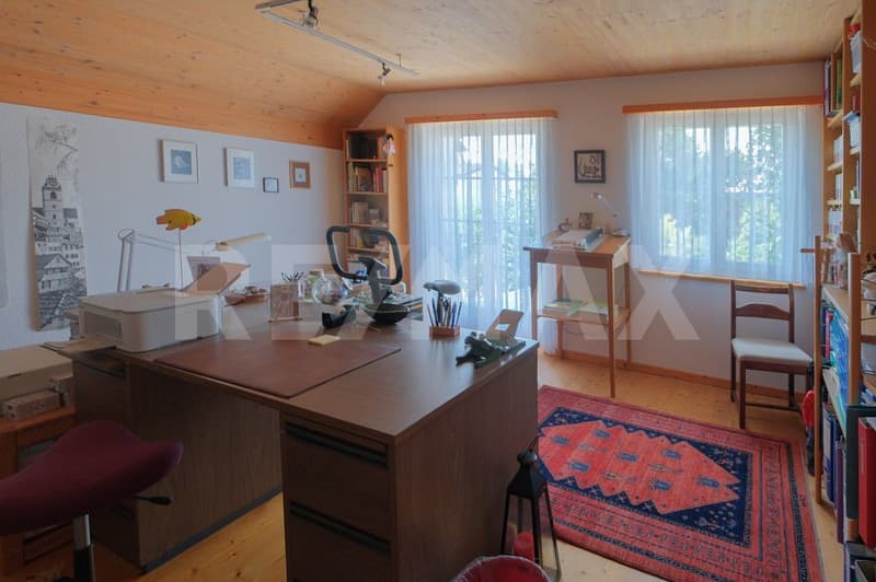 Naturnah leben - nachhaltig wohnen: Freistehendes 4.5 Zimmer-Einfamilienhaus (7)