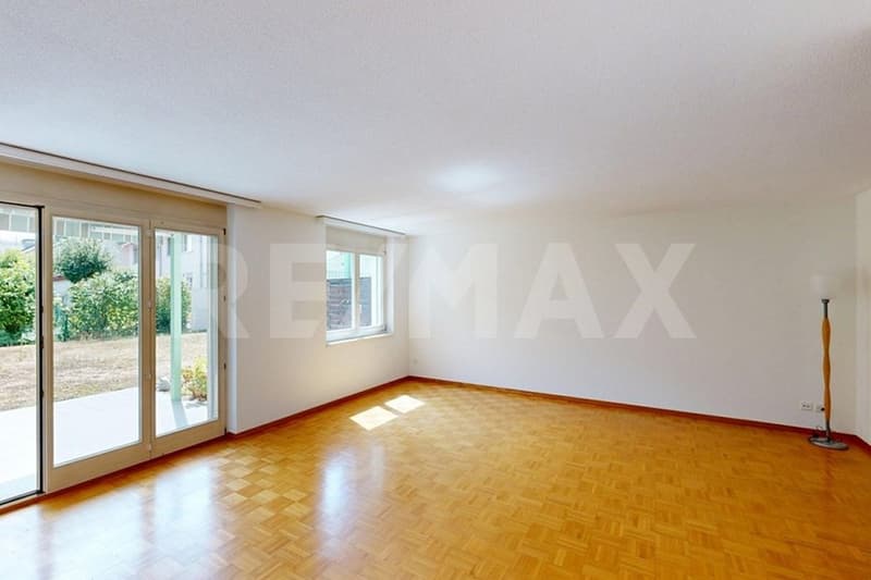Ruhig wohnen, die Stadt vor der Haustür: 3.5-Zimmer-Gartenwohnung in Aarau (3)