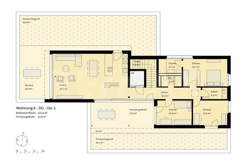 Attikawohnung in nachhaltigem Neubau an zentraler Lage (5)