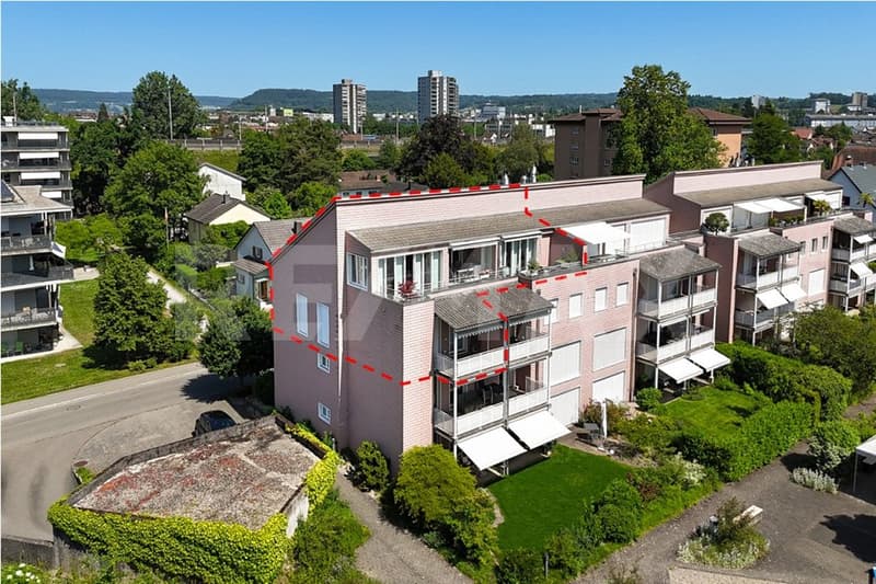 Sonnig, grosszügig, zentrumsnah 4.5 Zimmer-Dachmaisonette (13)