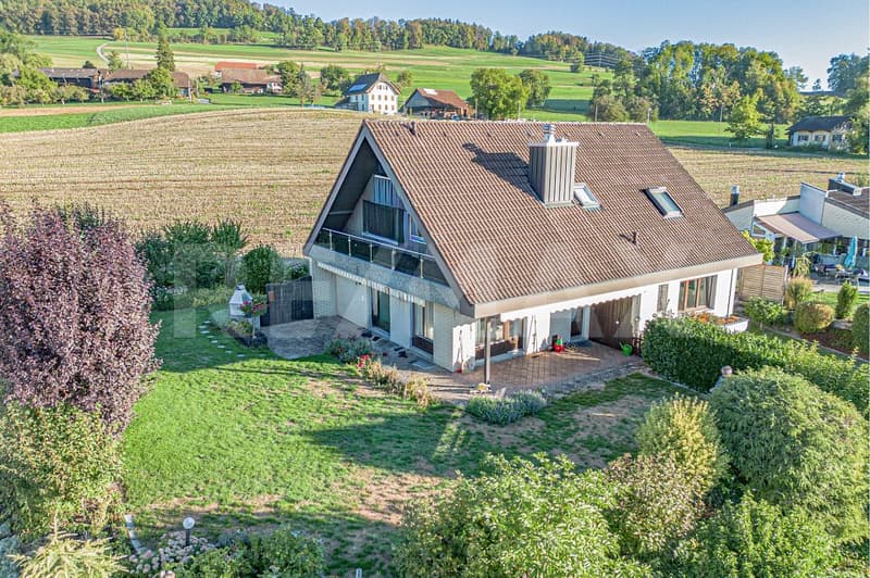 5.5 Zimmer-Einfamilienhaus am Bauzonenrand (1)