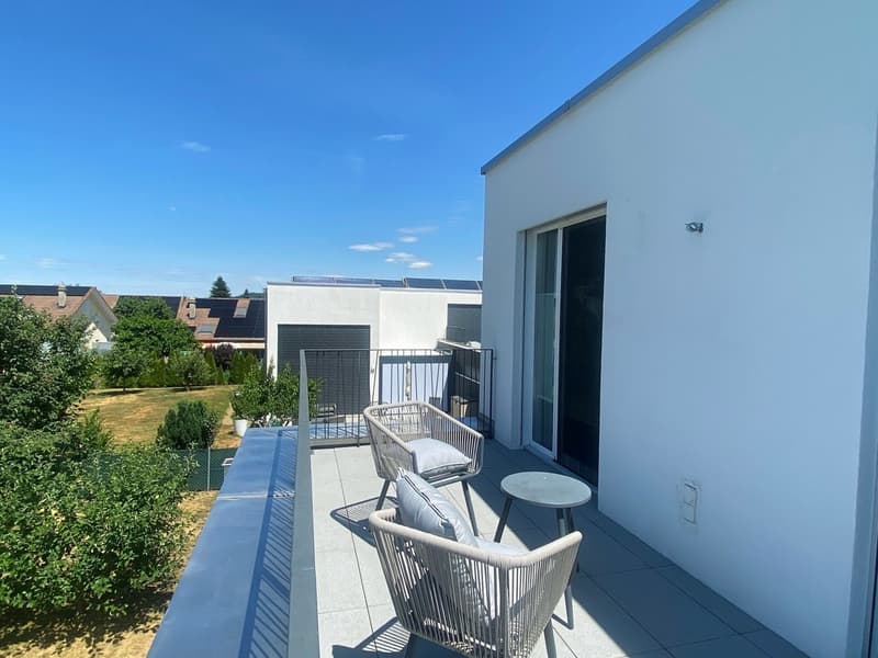 Magnifique maison d'architecte avec piscine et garage double (8)