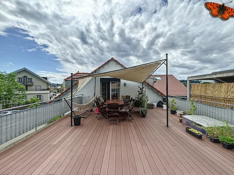 Lumineux 2½ avec cachet et terrasse de 59m²! (4)