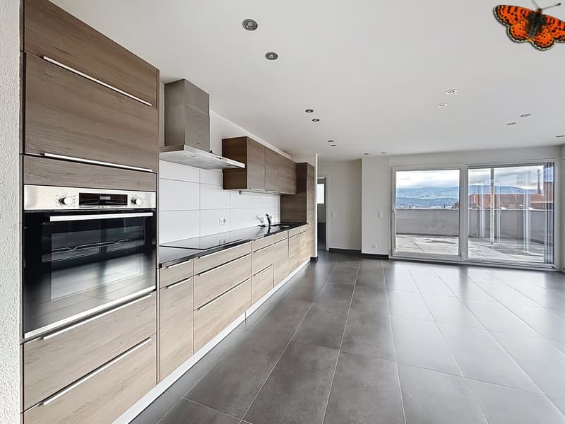 Superbe 3,5 pièces en attique avec terrasse de 51.7 m2 (2)