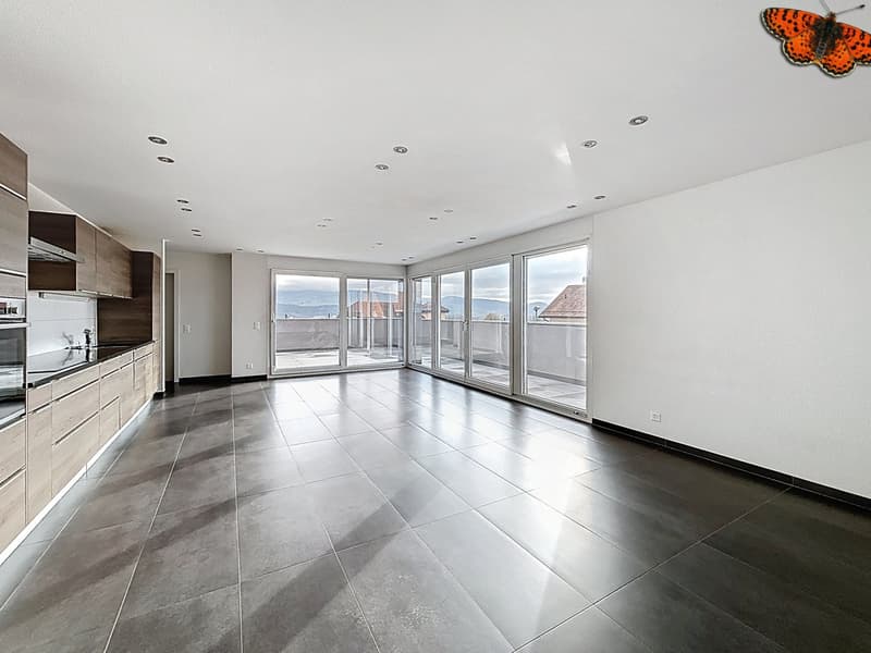 Superbe 3,5 pièces en attique avec terrasse de 51.7 m2 (4)