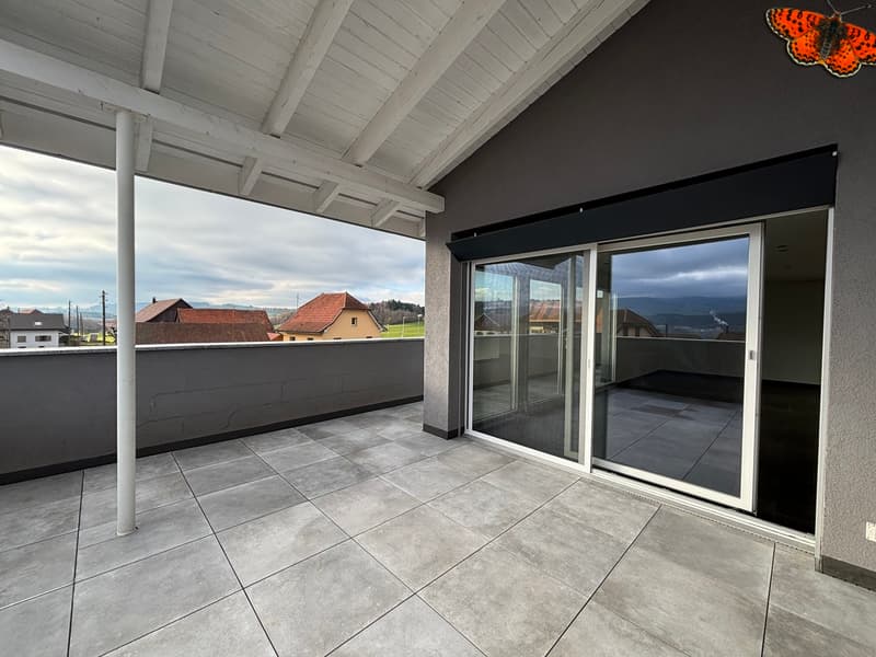 Superbe 3,5 pièces en attique avec terrasse de 51.7 m2 (13)