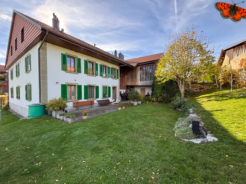 Terrasse et jardin à usage exclusif