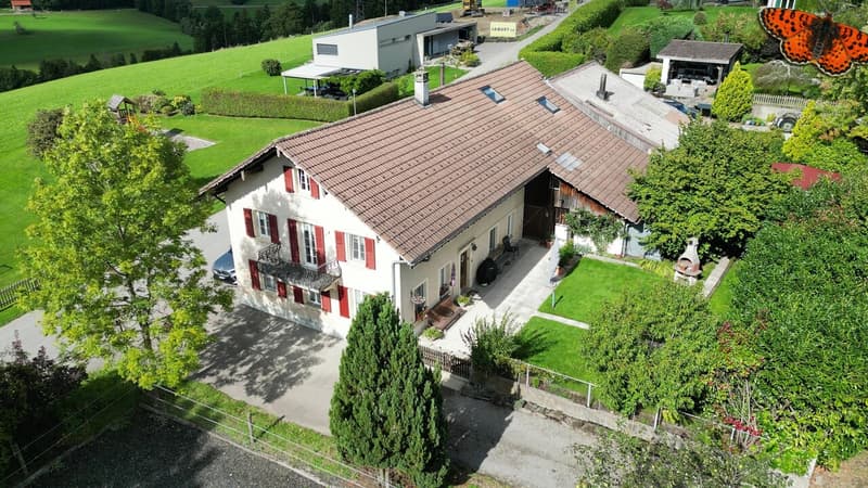 Vue globale de la maison