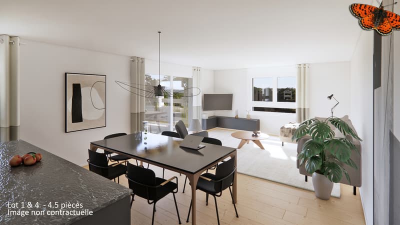 Magnifique appartement de 4½ pièces à Lentigny (3)