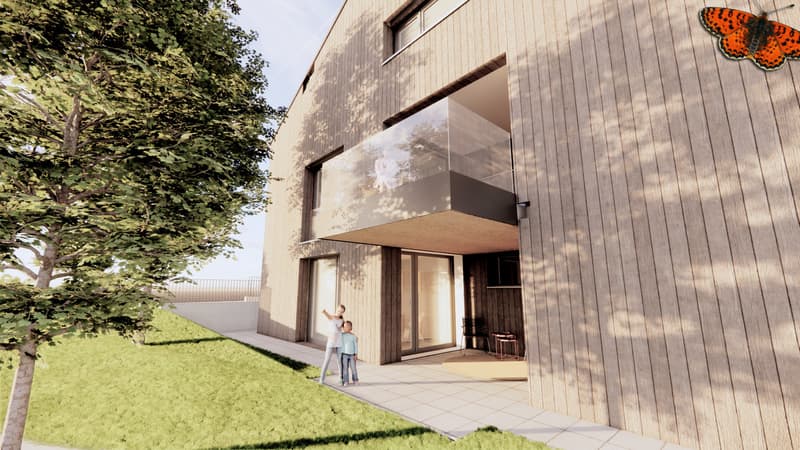 Appartement neuf au rez de 4,5 pièces à St-Aubin (FR) (7)