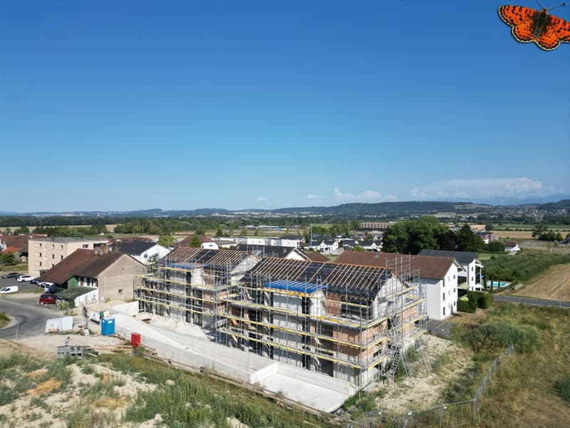 Appartement neuf au rez de 4,5 pièces à St-Aubin (FR) (10)