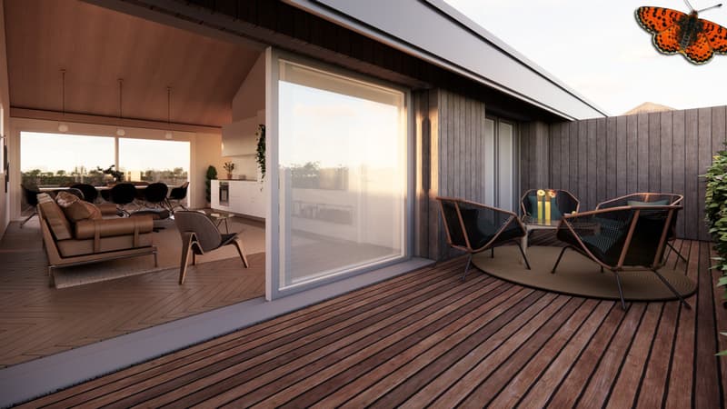 Appartement neuf en attique de 3,5 pièces à St-Aubin (FR) (4)