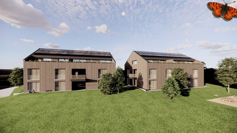Appartement neuf de 3,5 pièces au RDC avec jardin à St-Aubin (FR) (4)