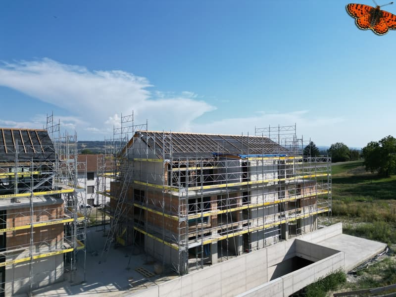 Appartement neuf de 3,5 pièces au RDC avec jardin à St-Aubin (FR) (9)