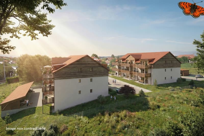 Superbe 2½ avec grand balcon de 16m2 dans nouvelle promotion (2)