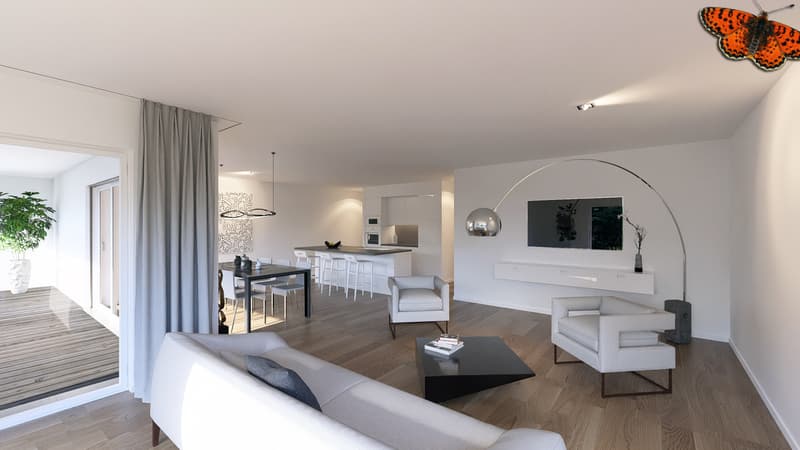 Magnifique appartement de 4,5 pces en duplex à Villars-sur-Glâne (1)