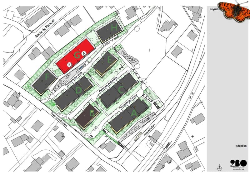 Plan immeuble