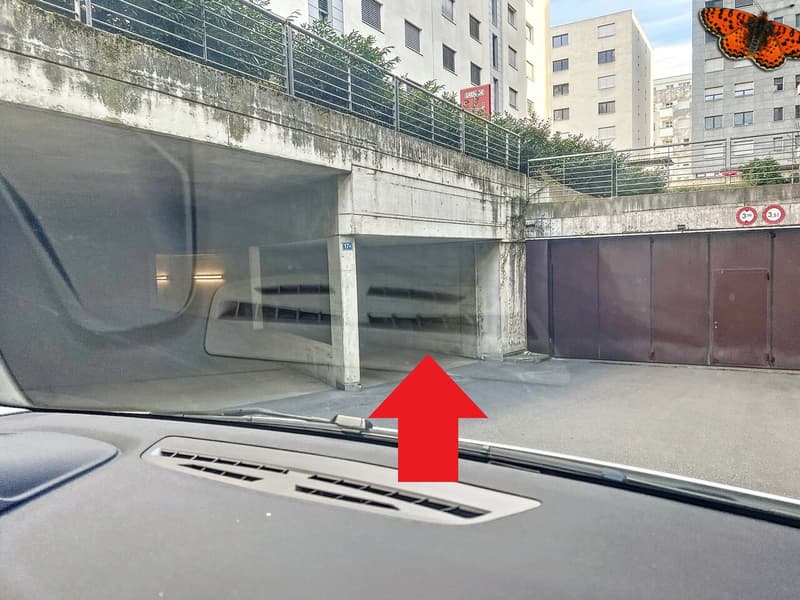Entrée parking