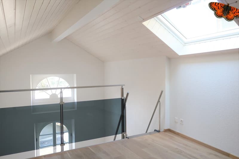 Chambre en mezzanine