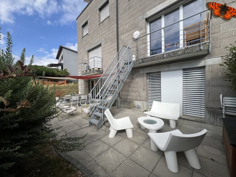 GRAND 4½ PIECES DE 150 M² - Terrasse plain-pied (2)