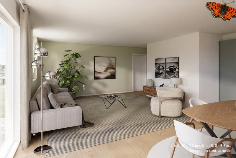 Magnifique appartement de 3.5 pces avec terrasse de plus de 22m2 (3)
