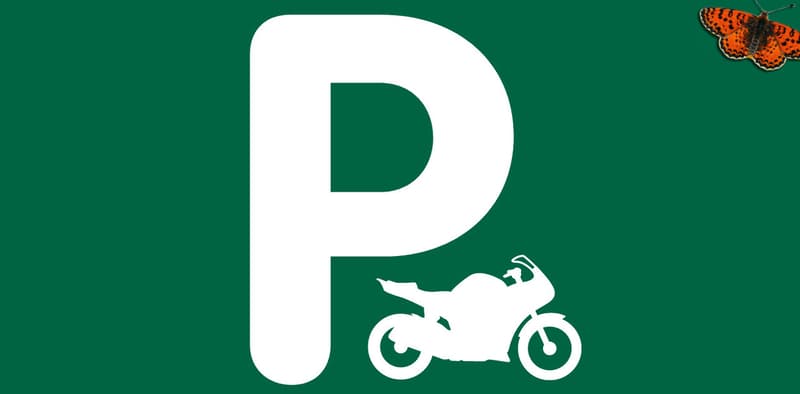 Place de parc moto