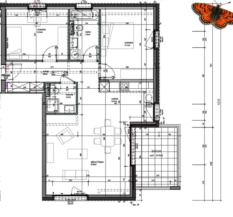 Plan appartement